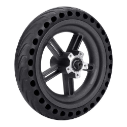 Rim Behind Wheel Solid Rubber Tire for Xiaomi Mi Scooter M365 complete