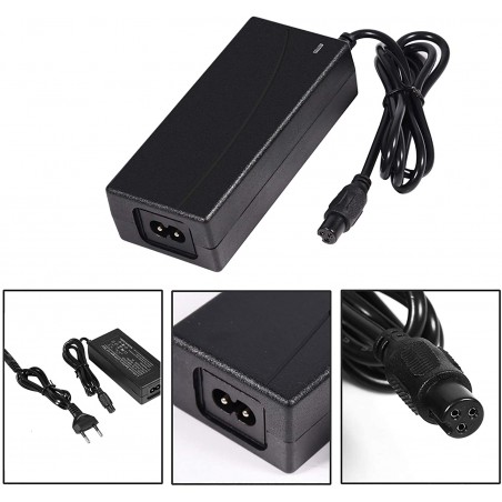 Power Adapter Power Charging Cable Device Adapter Hoverboard 6.5-8-10 inch 29.4V 2 Amps
