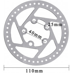 Bremsscheibe für SoFlow SO3 pro gen 2 S03 mit Schrauben für Vorne oder Hinten
